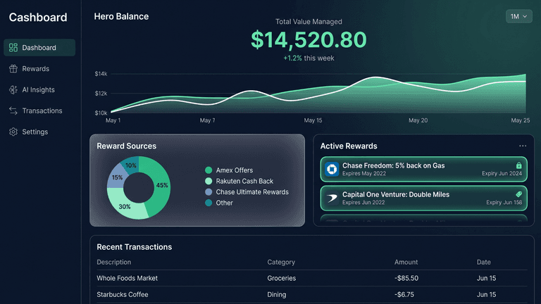 Cashboard - detail 1
